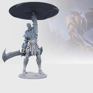 Draven League of Legends Resin Figurine | Custom 3D Printed League of Legends Champion Statue | Unique Gamer Gift & Collectible for LoL Fans