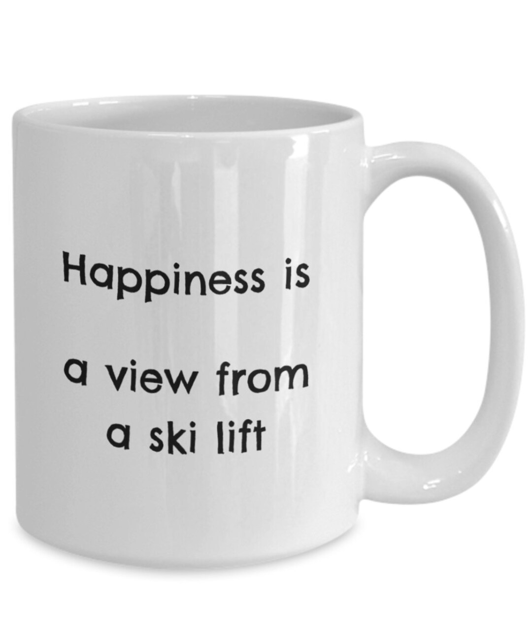 Ski Mug Ski Themed Gift Downhill Skier Crosscountry Etsy