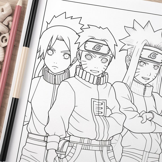 Free Printable Naruto Shoes Coloring Page, Sheet and Picture for Adults and  Kids (Girls and Boys) 