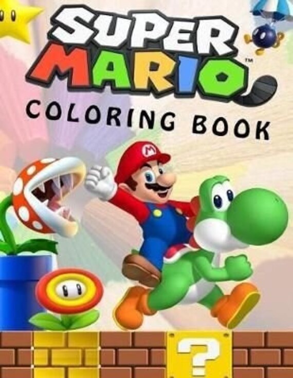 Super Mario Coloring Book *untouched* for Sale in Pendergrass, GA - OfferUp