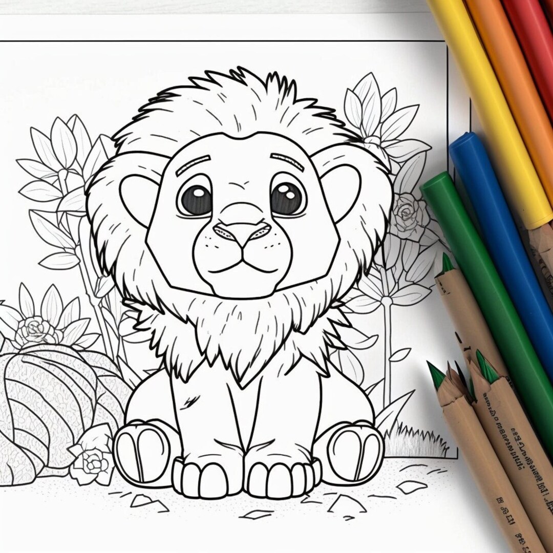animals-coloring-pages-for-kids-etsy