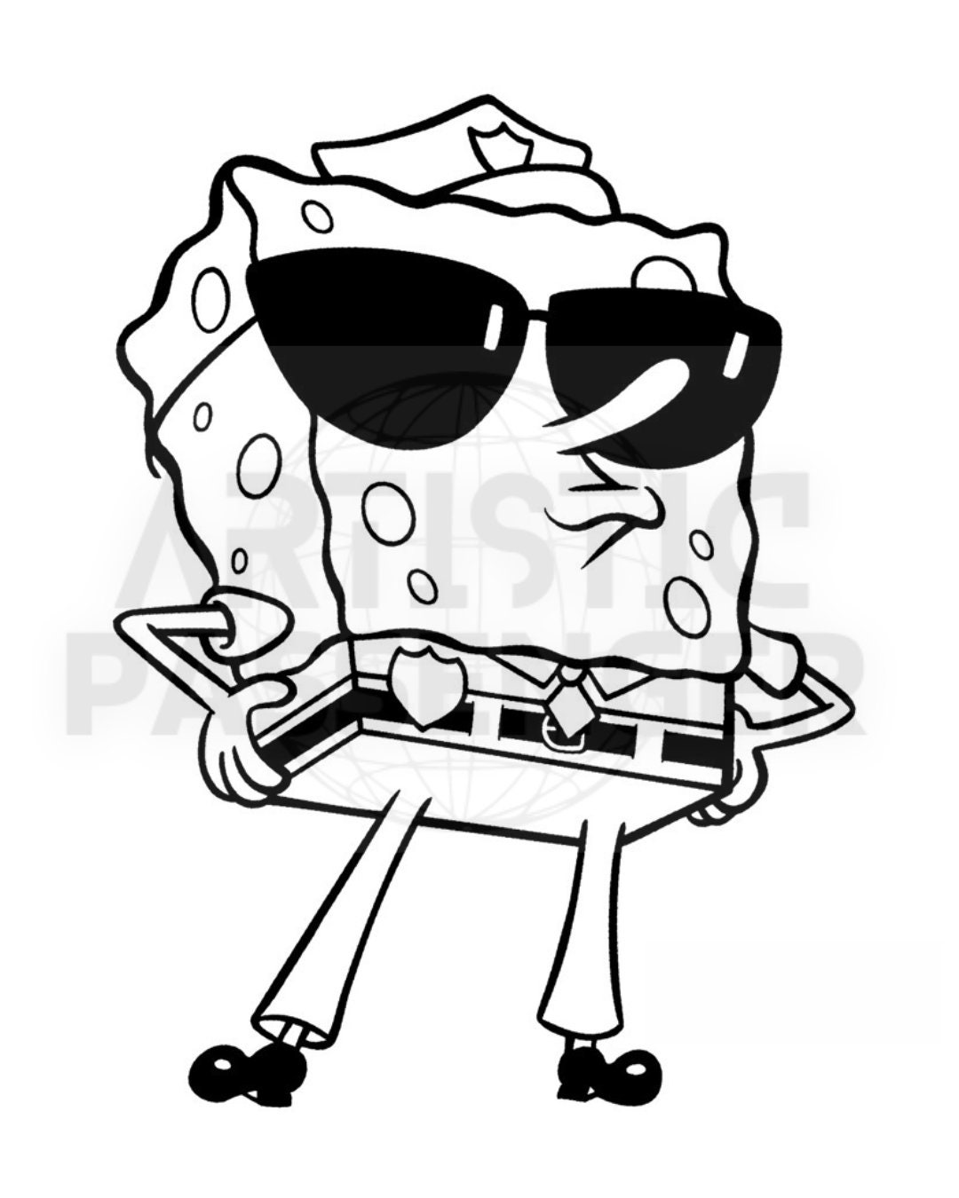 Baby Spongebob Coloring Pages