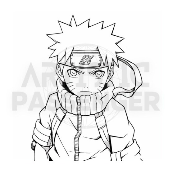 Kakashi Hatake Coloring Pages - Coloring Pages For Kids And Adults in 2023
