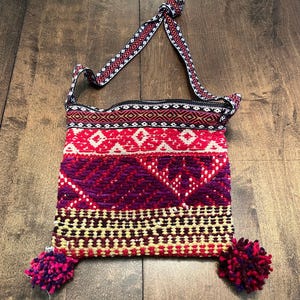 Handmade Peruvian Woven Shoulder Bag / Purse (multiple colour options)