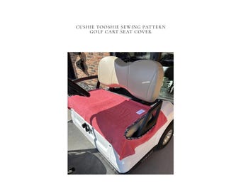 Golf Cart Seat Cover - Reversible Sewing Pattern - Etsy