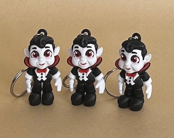Vampire - Halloween Articulated Flexi Keychain