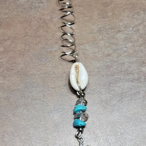 Seashell turtle Hair Cuff