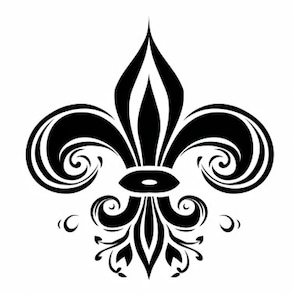 Fleur de Lis (5) SVG Images