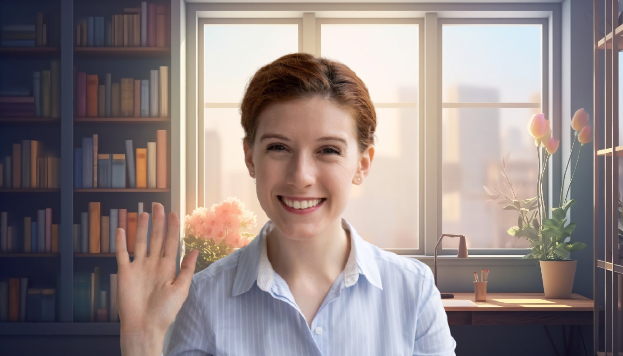 Zoom Virtual Background Zoom Background Office Zoom Etsy Hong Kong