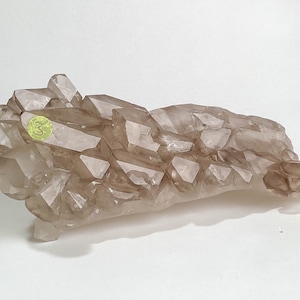 Smoky Elestial Alligator Quartz with Multiple Terminations from Brazil – 2.6 lbs (1.2 kg), Rare Crystal Specimen with pouch