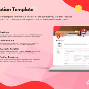 Digital Note Tracker | Notion Template | Academic & Lesson Planning ...