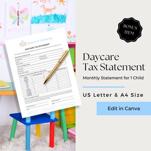 保育税領収書、保護者向け保育税申告書、保育税申告書、保育税申告書、CCB105-3