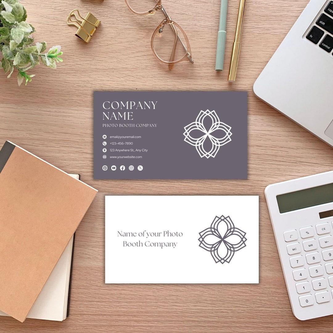 360 Photo Booth Business Card| Business Cards for Photo Booth | Unique ...