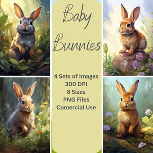 PRINTABLE Baby Animal Prints for Nursery Wall Art Decor Safari Nursery Animals Print Set Woodland Animal Nursery Prints Baby Animals