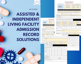 Private Home Care Provider Assisted & Independent Living Facility Admission Record Solutions