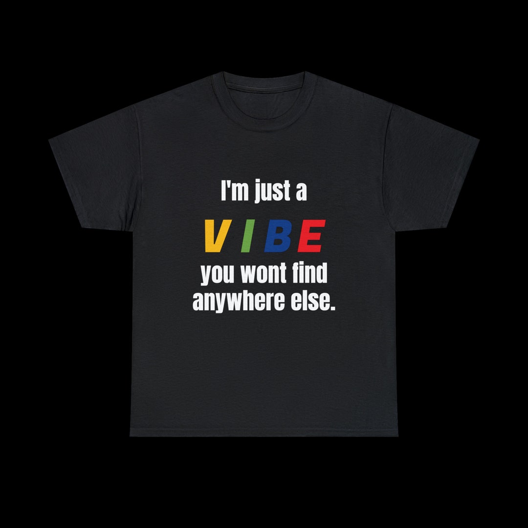 A Vibe You Wont Find Anywhere Else Shirt, Funny Shirt, Ironic Quote