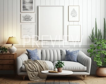 11 Modern and Fresh Frame Mock Ups, Interior Design, Digital Art, Home Frame Mockups, Scenes, Wall Art, Wall Art Frame Mockup