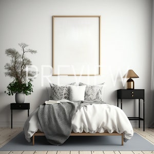 10 Scandinavian Style Frame Mock Ups, Interior Design, Digital Art, Home Frame Mockups, Scenes, Wall Art, Wall Art Frame Mockup