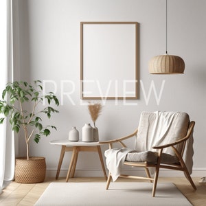 10 Scandinavian Style Frame Mock Ups V2, Interior Design, Digital Art, Home Frame Mockups, Scenes, Wall Art, Wall Art Frame Mockup