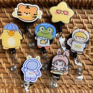 Cute Girly Badge Reel