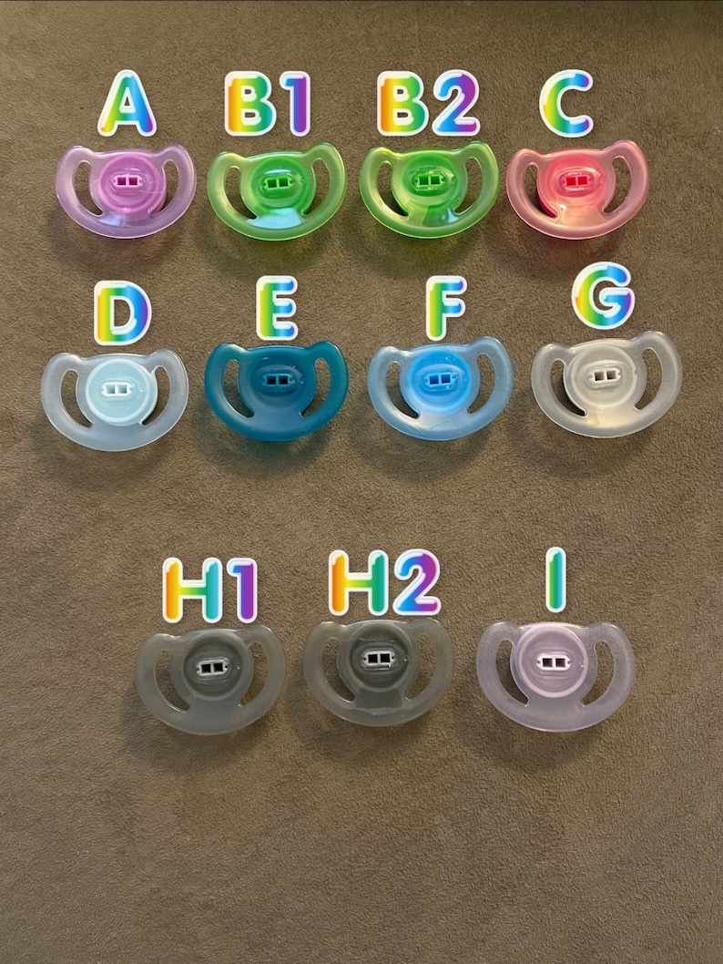 Modified Pacifiers Parents Choice Modified Reborn Doll Pacifiers With Magnet - Etsy
