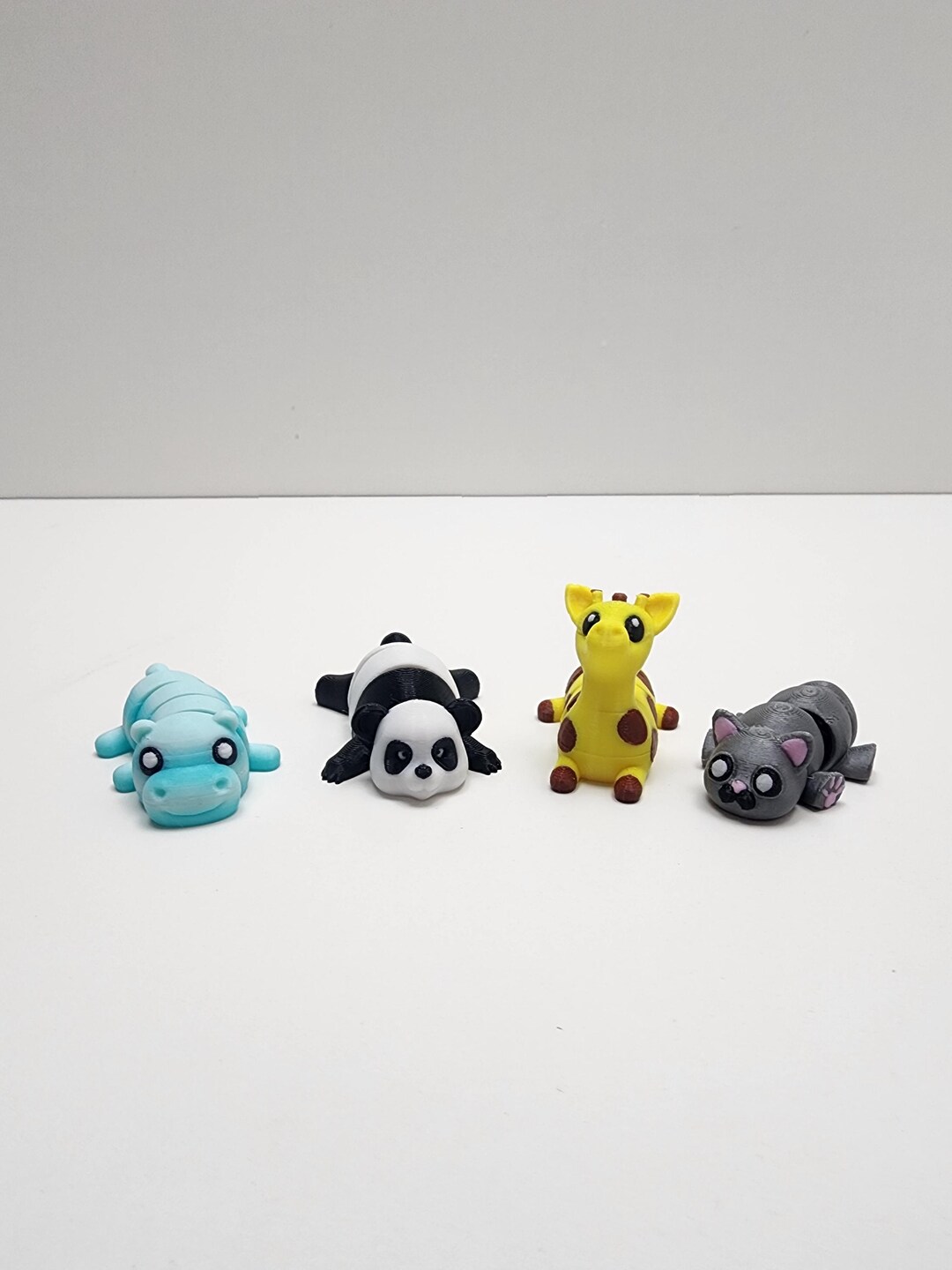 3D Printed Articulated Fidget Toy Mini Animals Sensory Play, Animal ...
