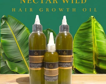 Herbal Hair Growth Oil: Organic Ayurvedic Blend for All Hair Types