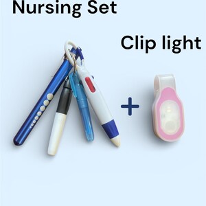 Includes Nursing Set and Clip on light