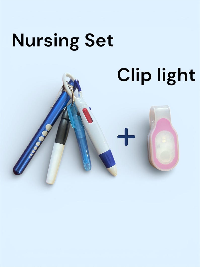 Includes Nursing Set and Clip on light