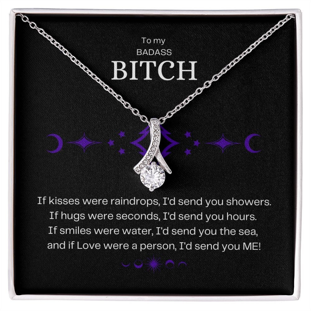 Best Tattoo Artist in The Galaxy Necklace Stainless Steel or 18K Gold Dog Tag W 24