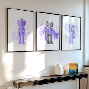 Hypebeast Graffiti Art Print: Pop Art Figure, Streetwear Decor (Digital Download)