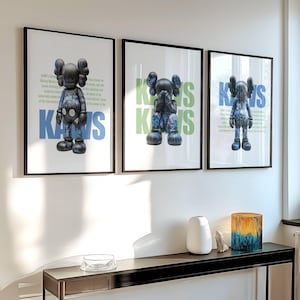 Hypebeast Graffiti Art Print: Pop Art Figure, Streetwear Decor (Digital Download)
