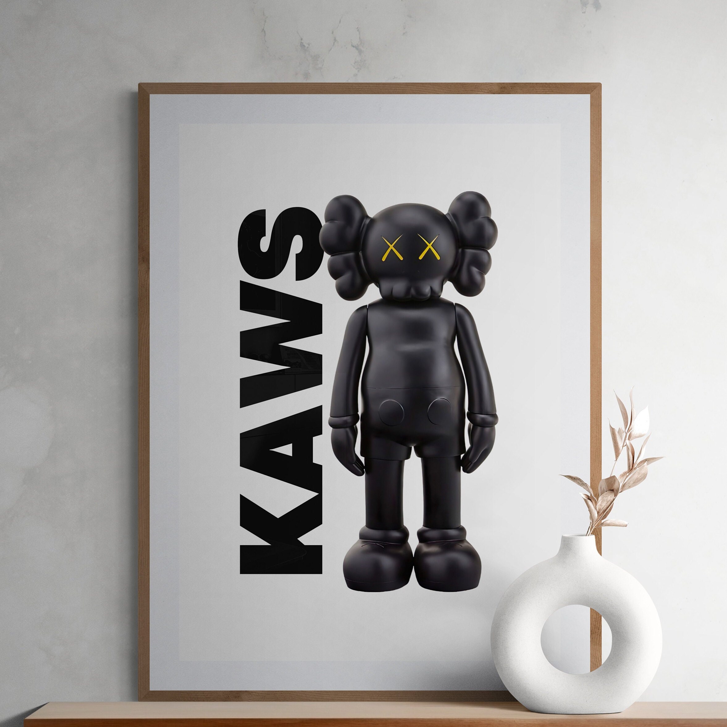 KAWS TOKYO FIRST KAWS Exhibition poster Tokyo | eBay