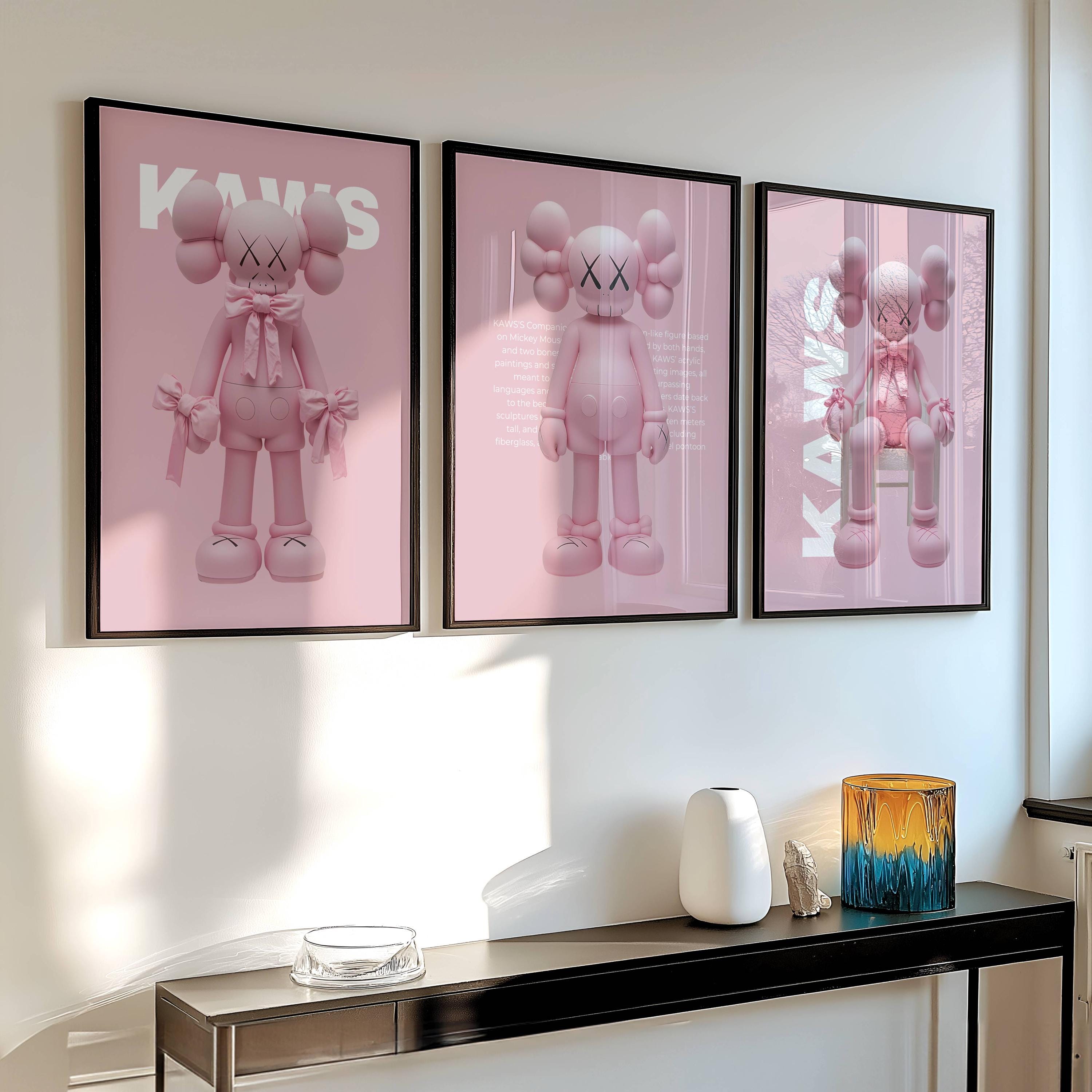 Hypebeast Graffiti Art Print Set: Pop Art Toys, Streetwear Decor (Digital Download)