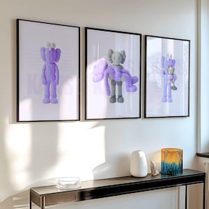 Hypebeast Graffiti Art Print: Pop Art Figure, Streetwear Decor (Digital Download)