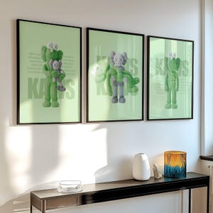 Hypebeast Graffiti Art Print: Pop Art Figure, Streetwear Decor (Digital Download)