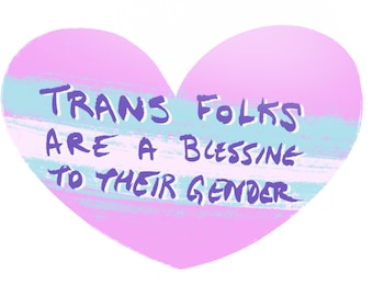 TRANS PRIDE PRINT