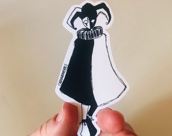 MALICE PIERROT STICKER