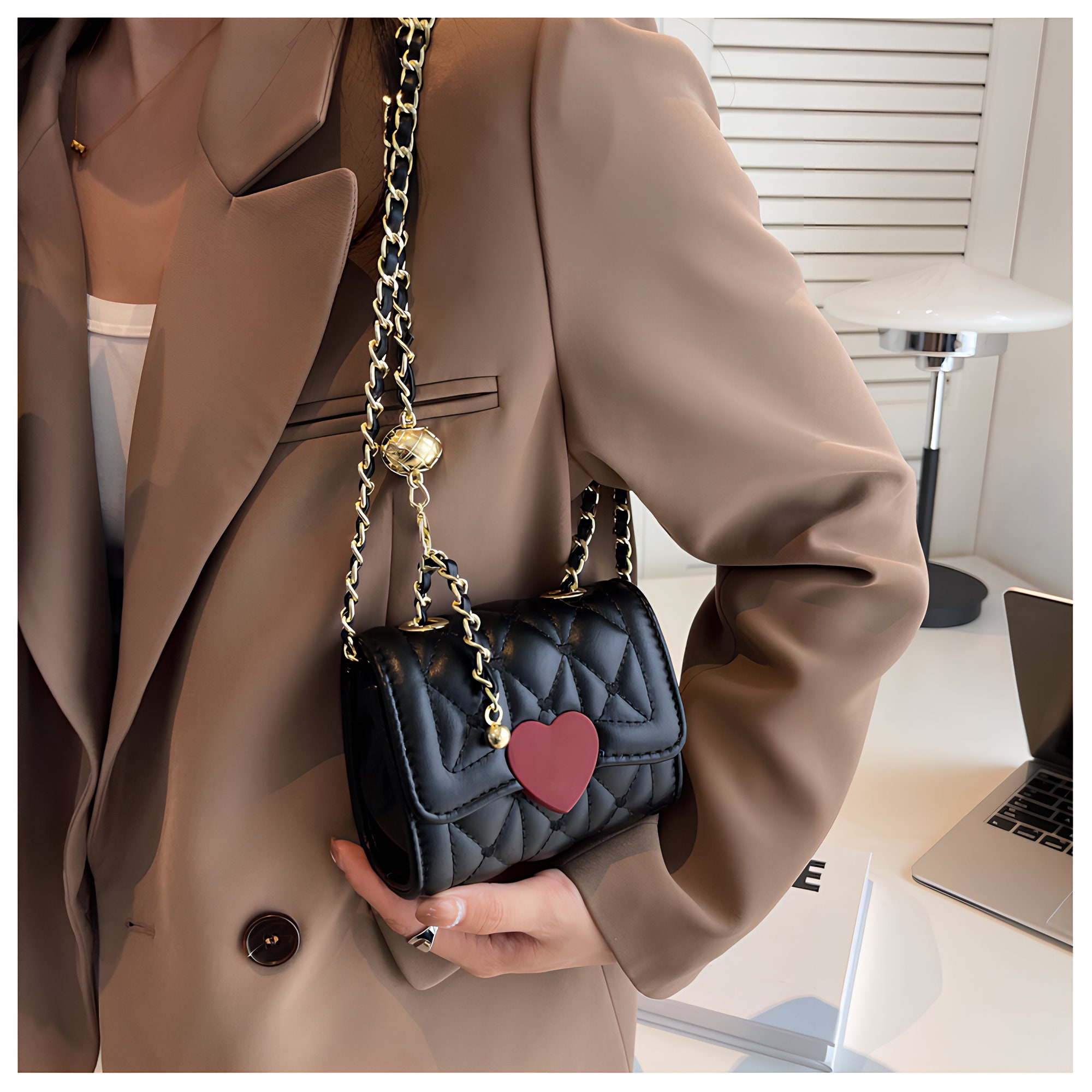 2023 Womens Shoulder Bags Women Designer Handbag Ivy Woc Chain Bag