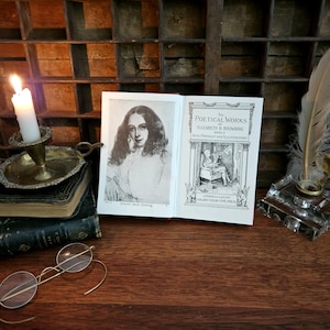 Dzieła poetyckie Elizabeth Barrett Browning, Ilustrowana antyczna książka poetycka, Poezja wiktoriańska
