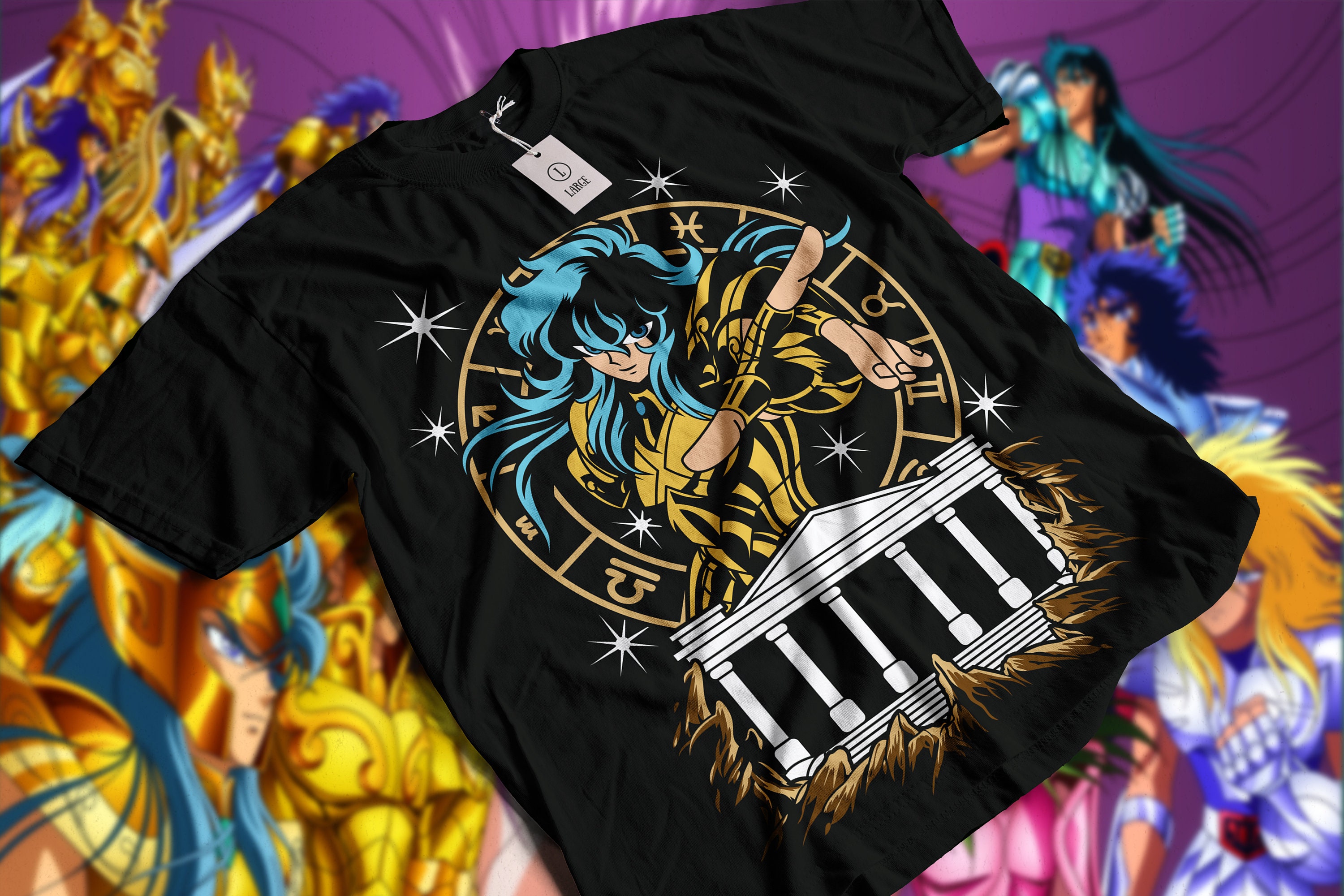 Saint Seiya Omega Fanart Characters T-shirt