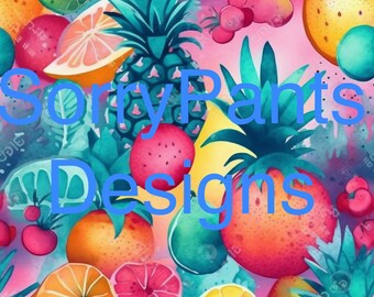 Descarga digital Tropical Tie-Dye