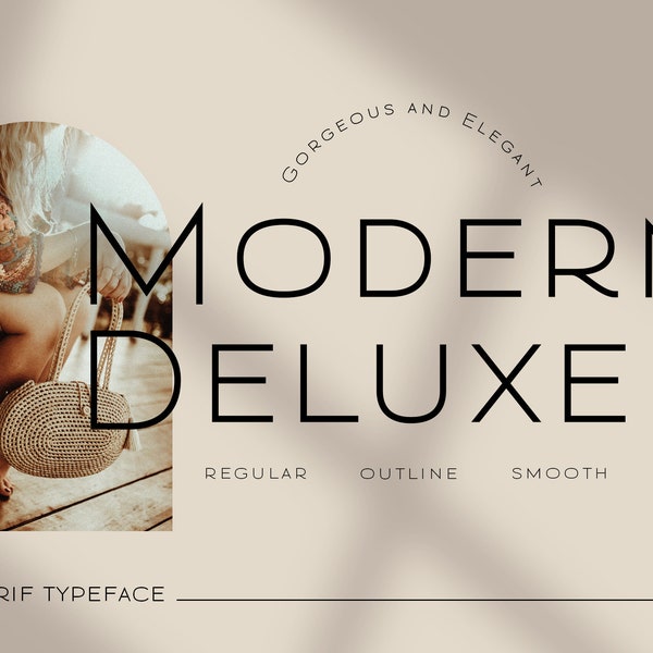 Modern Deluxe Font, Procreate Fonts, Instagram Font, Canva Fonts, Modern Font, Logo Fonts, Wedding Fonts, Handwritten Fonts, Cricut Fonts
