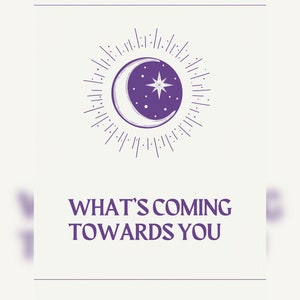 Spirit Messages - What’s coming towards me?