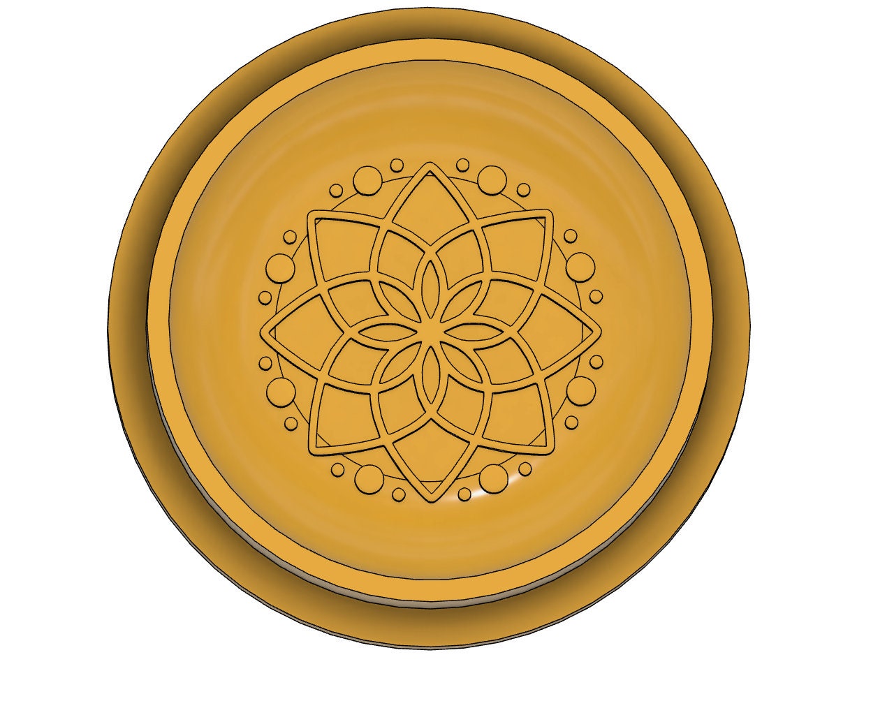 Shampoo Bar Handpress Mold With Mandala Embossing Digital Etsy