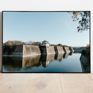 Osaka, Japan | Osaka Castle | Japan Print | Urban Print | Contemporary Print