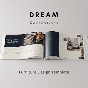 Furniture Shop Interior Design Presentation | Interior Design Project Template | Client Presentation For Design Consultation For Proposal