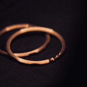 Kuchi Tribe Tribal Jewellery Jewelry Handmade Brass Bangle Bracelet - Zahab Bangle
