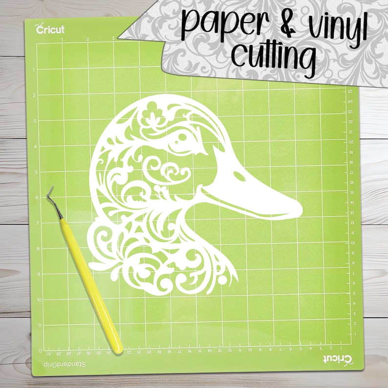 Fanciest Ducks SVG Cut Files svg Dxf Png Eps Jpg Silhouette & Cricut
