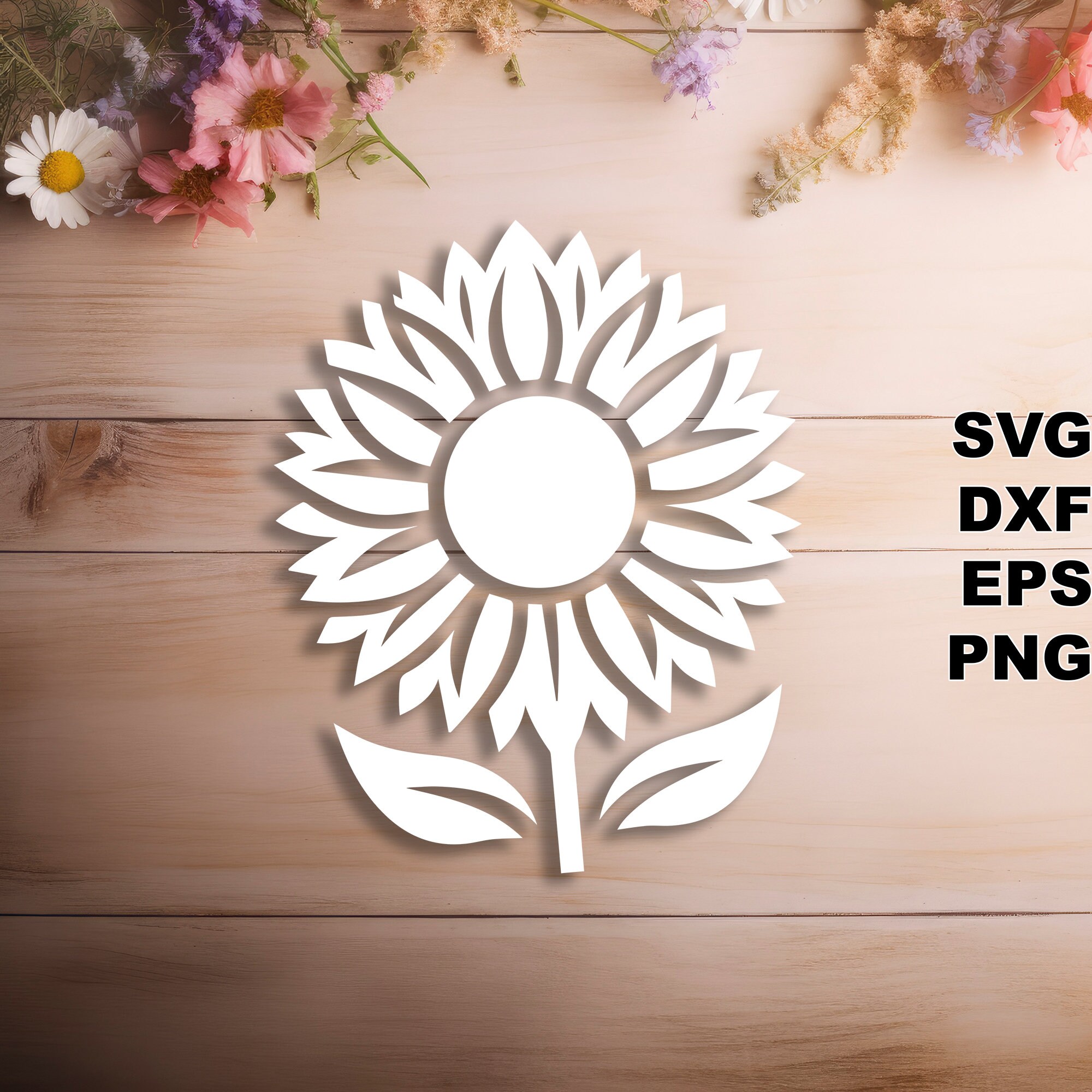 Great Plains Flora SVG Cut Files (svg Dxf Png Eps) Vinyl and Paper Cut ...